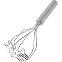 Potetmoser, potetstapper i rustfritt stål, 25 cm