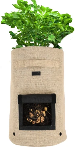 Potetpotte i jute, 32 liter
