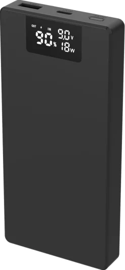 Powerbank hurtiglading USB-C, USB-A, 10 000 mAh