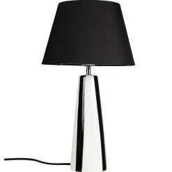 PR Home Leya bordlampe keramikk sort/hvit 54 cm