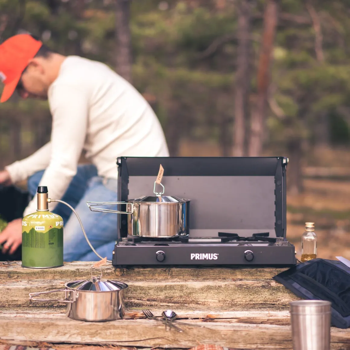 Primus Kinjia campingkjøkken 2 brennere 3000 W