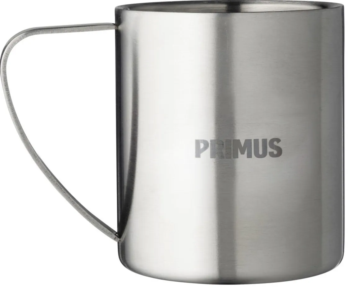 Primus 4-season Mug, rustfri krus med håndtak, 0,2 liter