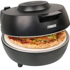 Princess Pro elektrisk pizzaovn med pizzastein, 400 grader