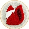 Punch Needle broderisett med dyremotiv, for voksne