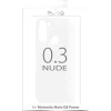 Puro mobildeksel 0.3 Nude til Motorola Moto G8 Power 6.4