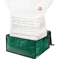 Puteoppbevaring med vakuumpose 168 l, 50 x 50 x 25 cm