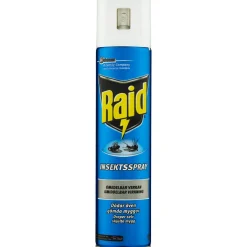 Raid insektsspray mot fluer og mygg innendørs, 300 ml