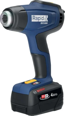 Rapid RX1000 liten varmepistol 18 V, med batteri
