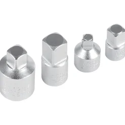 Reduksjonstapp 1/4, 3/8, 1/2", 4 deler
