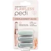 Refill slipehode til Flawless Pedi fotfil, 3-pakning