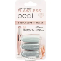 Refill slipehode til Flawless Pedi fotfil, 3-pakning