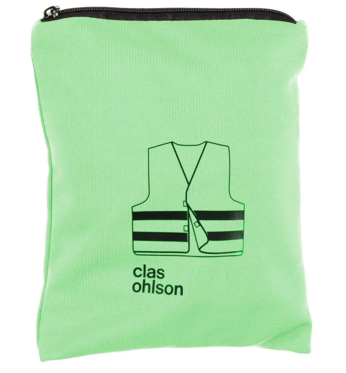 Refleksvest grønn, Clas Ohlson