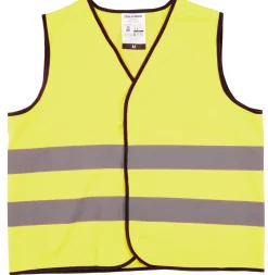 Refleksvest, gul, Clas Ohlson