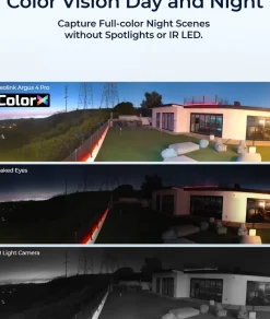 Reolink Argus 4 Pro overvåkingskamera 4K ColorX, batteri, wifi