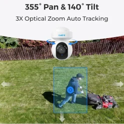 Reolink E1 Outdoor (E540) overvåkningskamera med wifi, PTZ