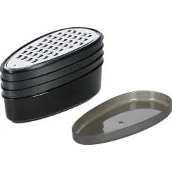 Rivjern med beholder og 3 utskiftbare blader, 18 x 9 x 6 cm