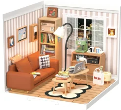 Rolife Super Creator miniatyrrom Cozy Living Lounge, fra 14 år