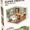 Rolife Super Creator miniatyrrom kafé, fra 12 år