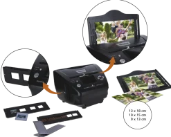 Rollei PDF-S 240, dias, negativ- og bildeskanner