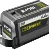 Ryobi batteri 36 V, 6,0 Ah Max Power RY36B60B