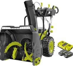 Ryobi batteridrevet snøfreser RY36STX61A-260F, 2-trinns