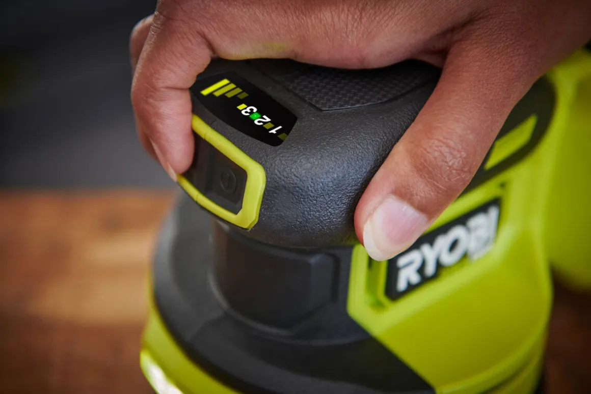 Ryobi Brushless Compact eksentersliper 18 V RROS18C-0