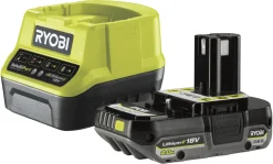 Ryobi Compact RC18120-120C batteri og lader 18 V