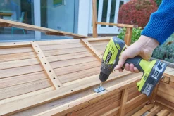 Ryobi drill med slagfunksjon, 1 batteri R18PD2-115S