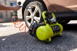 Ryobi R18AC-O batteridrevet kompressor, 8,3 bar