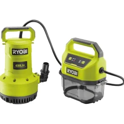 Ryobi senkepumpe RY18SPA-0 18 V batteridrevet
