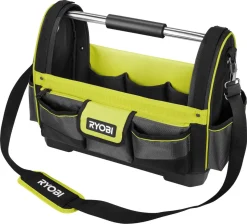 Ryobi verktøyveske RSSLOT1 large, åpen med håndtak 38 liter