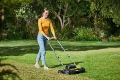 Ryobi vertikalskjærer 18SFX35 One+ 18 V, batteridrevet