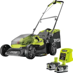 Ryobi RY18LM37A-240 batteridrevet gressklipper 18 V