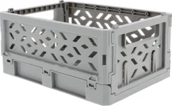 Sammenleggbar boks av resirkulert plast, XS 16,5 x 12 x 8 cm