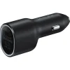 Samsung billader mobil USB-C/USB-A 40 W svart