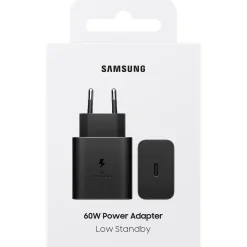 Samsung 60W USB-C-lader, svart