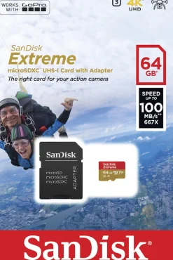 Sandisk MicroSD Extreme Flash UHS3 minnekort
