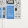 Sang bomullslerret på kileramme, 3-pack