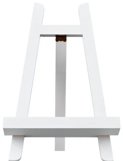 Sang bordstaffeli tre, staffeli for barn, hvitt, 27 cm