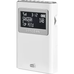 Sangean DPR-39 DAB+ lommeradio, hvit