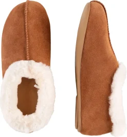 Saueskinnstøfler dame/herre, beige