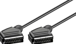 SCART-kabel hann til hann, 1,5 m