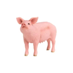 Schleich gris, gårdsdyr, rosa, fra 3 år