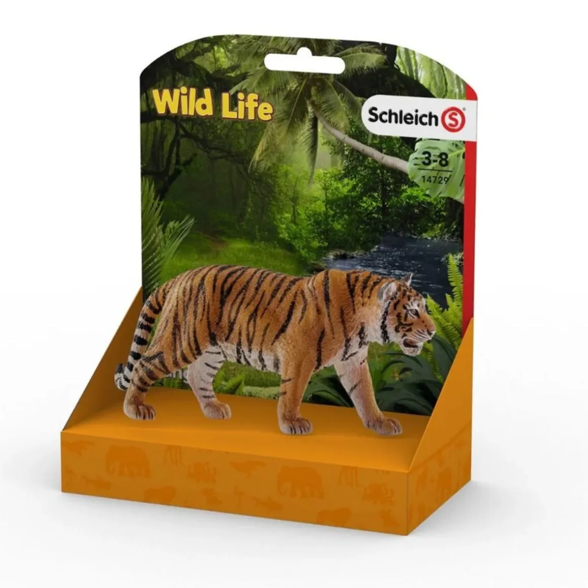 Schleich Wild Life tiger, fra 3 år