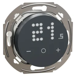Schneider Renova WDE011682 smart termostat til gulvvarme, svart