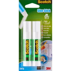 Scotch limstift permanent, papir og tekstil, 8 g