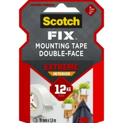 Scotch-Fix Extreme Interior dobbeltsidig tape, 12 kg