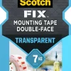 Scotch-Fix Transparent dobbeltsidig teip, 7 kg