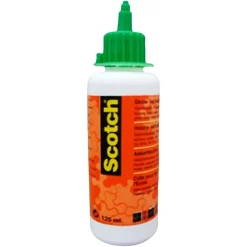 Scotch skole- og hobbylim, transparent, 125 ml