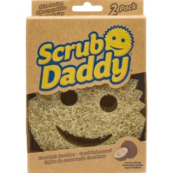 Scrub Daddy CoCo rengjøringssvamp, 2-pakning